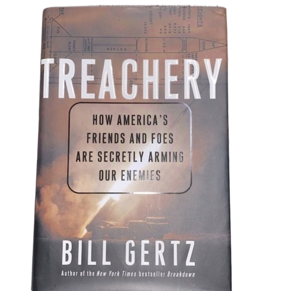 Treachery by Bill Gertz paperback book - Picture 1 of 10